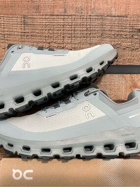 On Running Cloudventure Waterproof Trail Shoes - Light Blue Gray